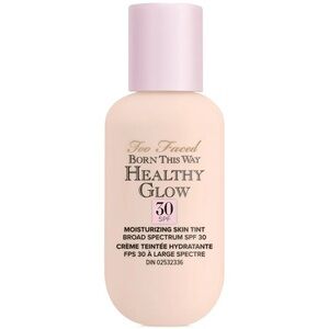 Shade SNOW Too Faced Born This Way Healthy Glow SPF 30 Skin Tint Foundation